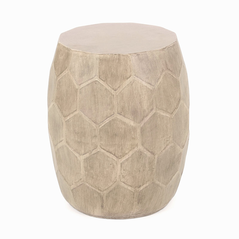 Outdoor Lightweight Concrete Side Table