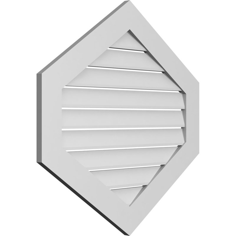 Pente verticale verticale en uréthane 8 pi, 1" H x 34" W x 34" L