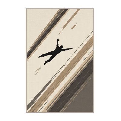 Tapis beige Bunenge Bungee
