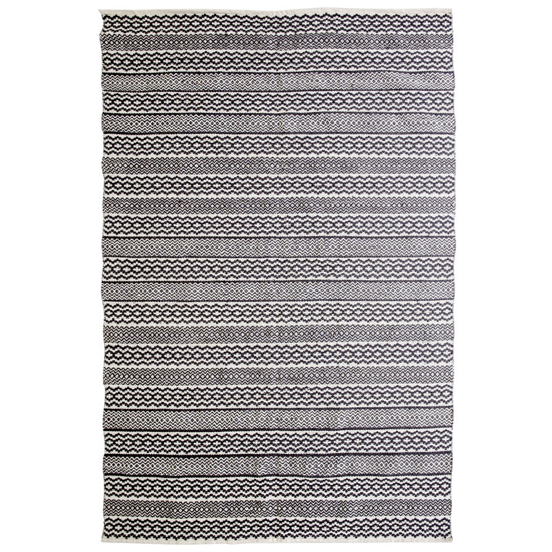 Treetrunk Striped Hand Woven Area Rug, Rectangle 200 x 300cm