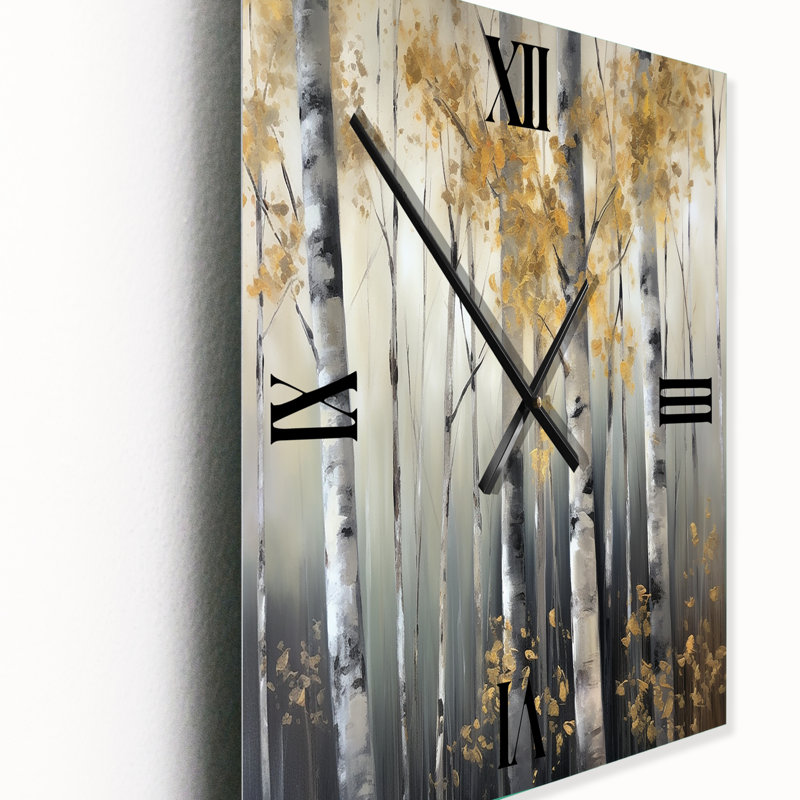 Janikqua - Horloges murales pour arbre, H 32 po x l 16 po x P 1 po