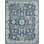Sundara Botanique Indigo Crest Wool Hand-Tufted Area Rug