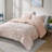 King/Cal King Crushed Velvet Sherpa Reversible Comforter Set-117487303-117487304