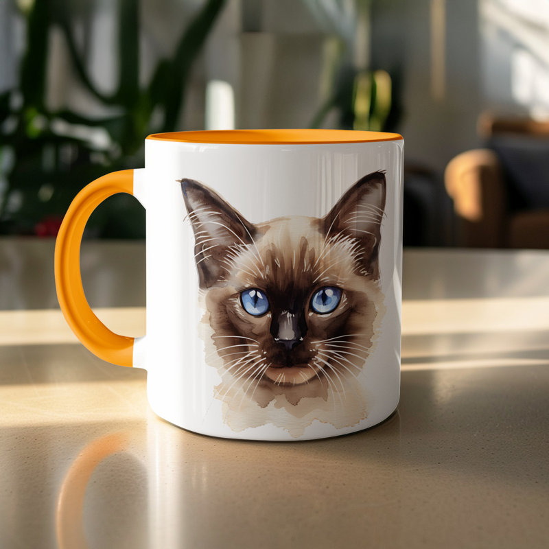 Mug, 1, Orange