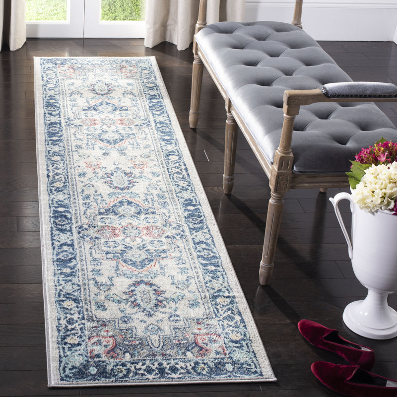 West Newbury Oriental Area Rug, Runner 61 x 244 cm