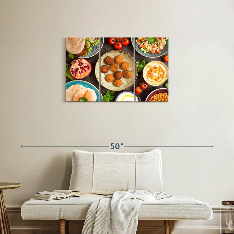 Middle Eastern Foods, 20" H x 33" W