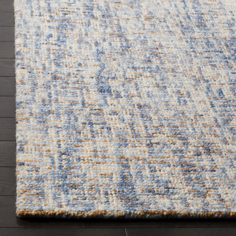 Somwya Hand Tufted Wool Rug, Rectangle 3' x 5'