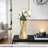 Charmaine 10" Cinched Knot Ceramic Gold Vase-605020593