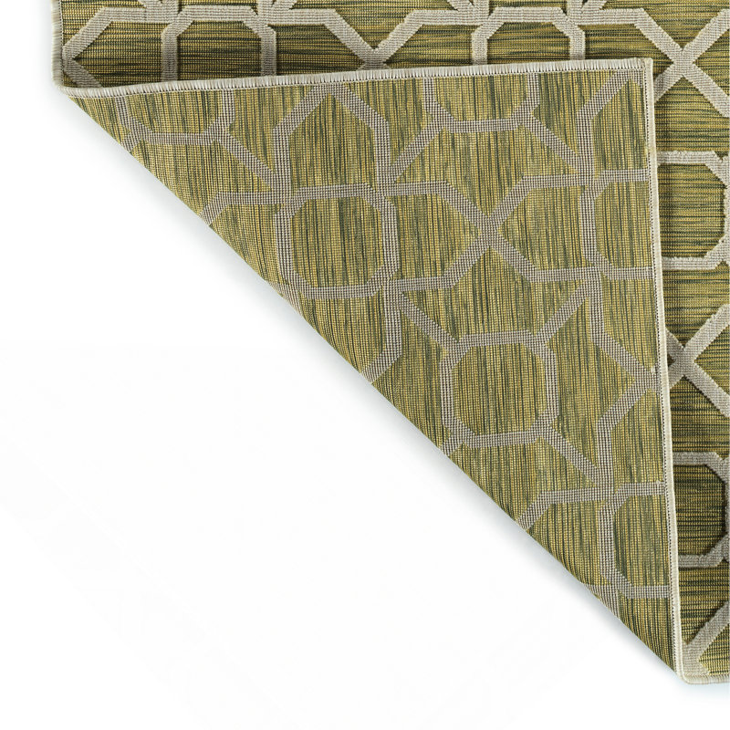 Chemin de table contemporain, transitionnel, géométrique, texturé, haut-bas, Tapis de couloir 2 pi x 6 pi