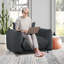 Fauteuil d'appoint rembourré Tranay-787266960