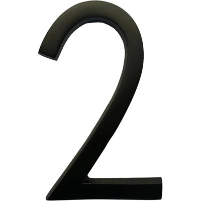 4'' H Weather Resistant Aluminum House Number