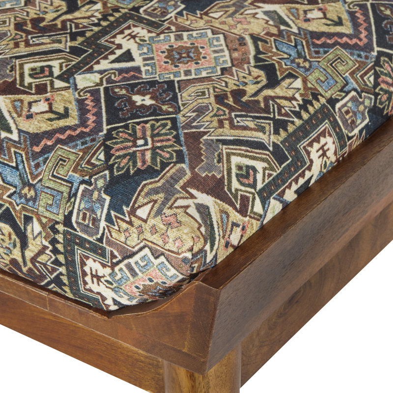 Banc tissé Amira Style, Gris