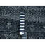 Tapis oriental gris en laine noué à la main 2 pi 7 po x 8 pi 0 po Kohita