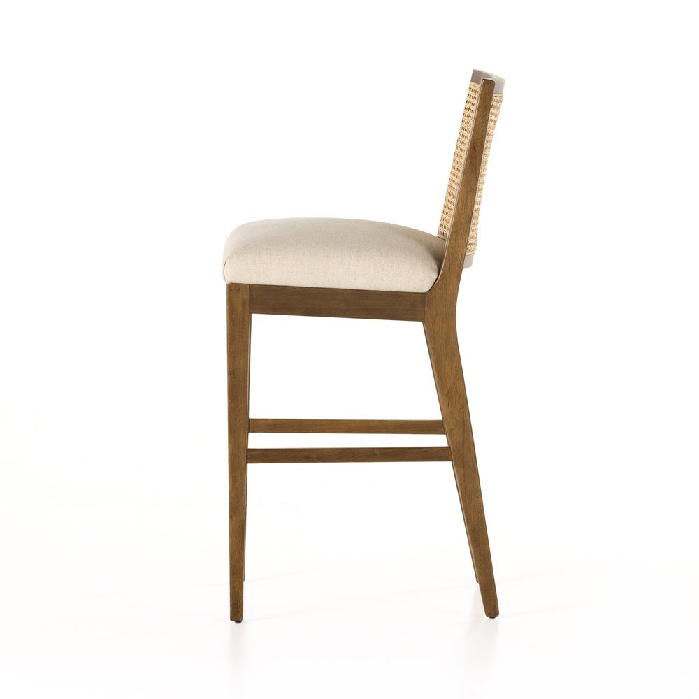 Sergi Bar and Counter Stool, Bar Stool (31" Seat Height), Savile Flax