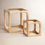 Set of 2 Cubist Sculptures-1778426465