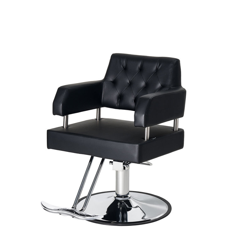 Fauteuil de coiffeur à hauteur réglable pour coiffeur avec pompe hydraulique, Aurora Polar