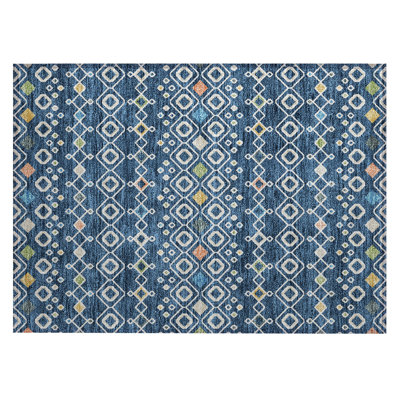 Aleighna Area Rug with Non-Slip Backing