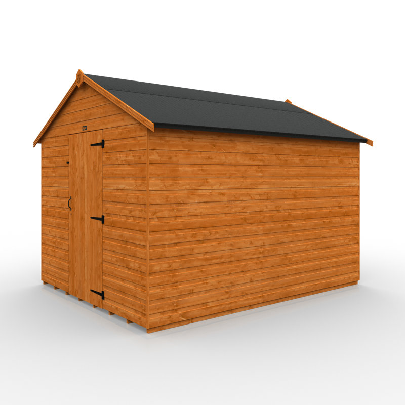 Tiger Shiplap Apex Wooden Shed, 7ft. W x 10ft. D