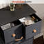 Commode double 10 tiroirs l 39,4 po-344935741