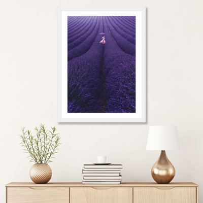 Lavender France by Hobopeeba - Print