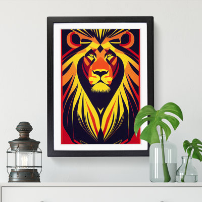 Areonna Striking Lion Vol.1 - Wall Art