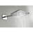 Shower System With Plating - Head, Hand Shower, Slide Bar, Arm, Hose, Valve Trim Parts Kit Effect For Bathroom Upgrade