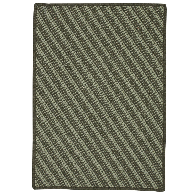 Tapis vert mousse tressé Ommegang, Rectangle 8 pi x 10 pi