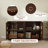 59.69" Modern Sideboard – 2-Inch Classic arched solid wood doors with a retro feel-2049700406-2067934374