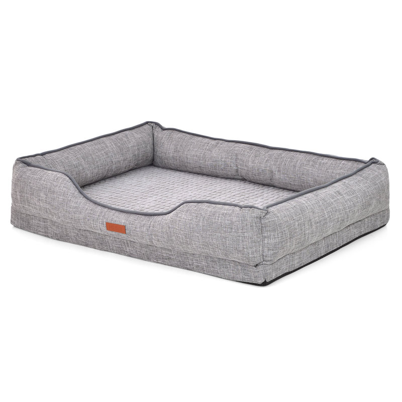 Bolste Orthopedic Polyester Pet Bed, 4cm H x 95cm W x 69cm D