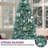 6 FT Pre-Lit Blue Spruce Artificial Christmas Tree with Adjustable Lighting