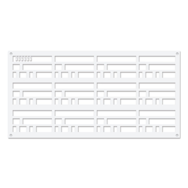 Grid Axcents 2 ft. H x 4 ft. W Polyethylene Privacy Screen & Reviews ...