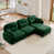 Chenille verte