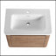 Meuble-lavabo mural 28 po avec lavabo en céramique