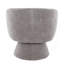 Chaise d'appoint pivotante en tissu-836507851