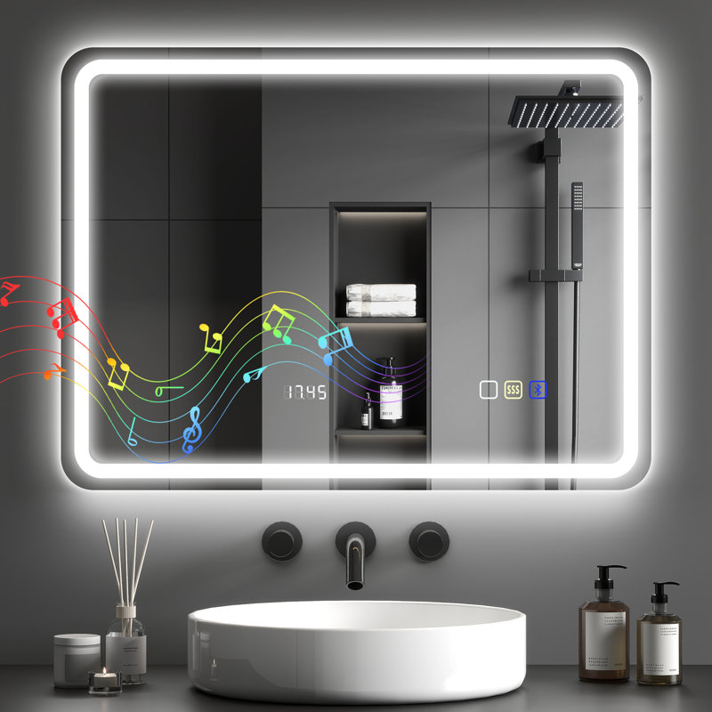 Rectangle Mirror, Horizontal, 60 cm H x 80 cm W