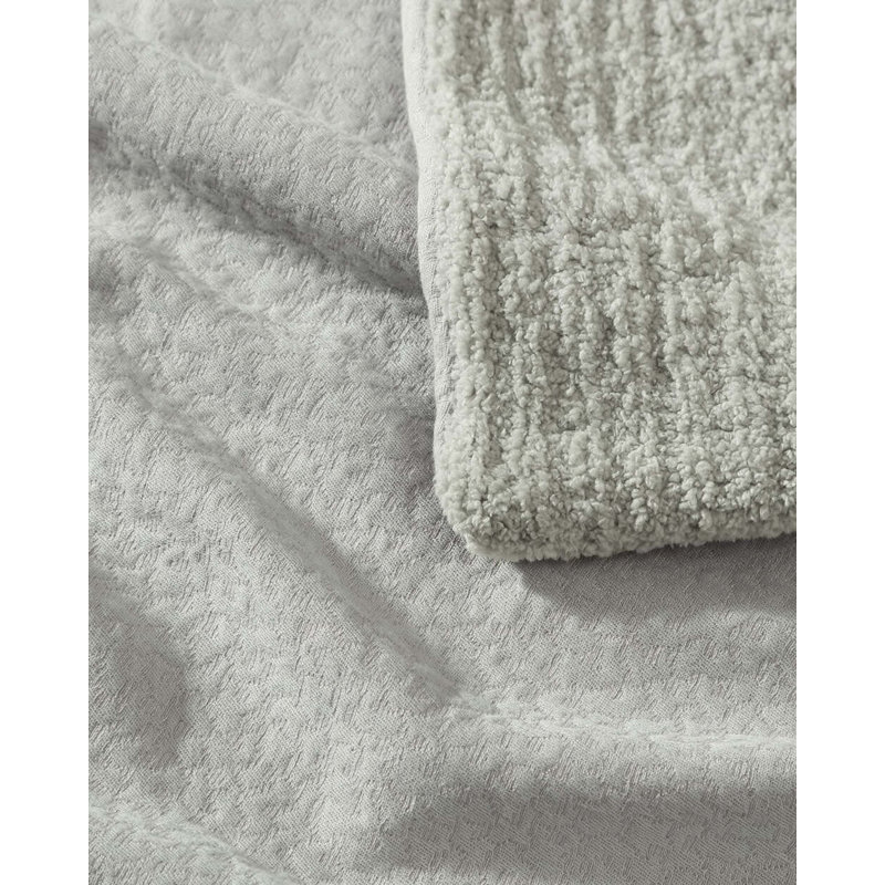Pebble Snug Coverlet, Taupe, King Coverlet