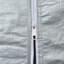 Tissu de tente vidaXL sans cadre gris 39,37 x 19,69 pi PE-125194924