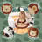 Safari Lion Bedding Sets, Full Queen Microfiber Comforter Set for Kids