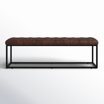 Pearson Genuine Leather Bedroom Bench
