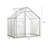 6'W X 4/6/8/10/12'D Heavy-duty Walk-in Hobby Greenhouse-97266838