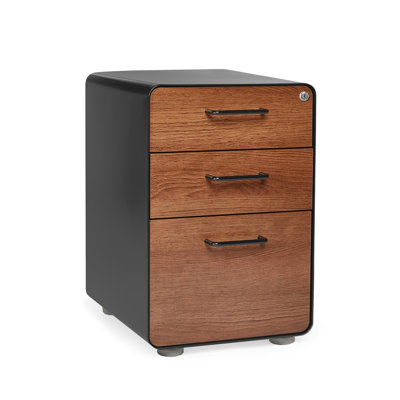  Stow 3-Drawer File Cabinet, Without Caster