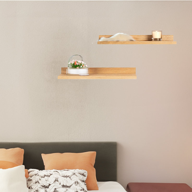 Solid Wood Floating Shelf