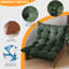 Fauteuil de salon ajustable, fauteuil lounge 3 positions, dossier réglable, fauteuil d'appoint capitonné-387332853