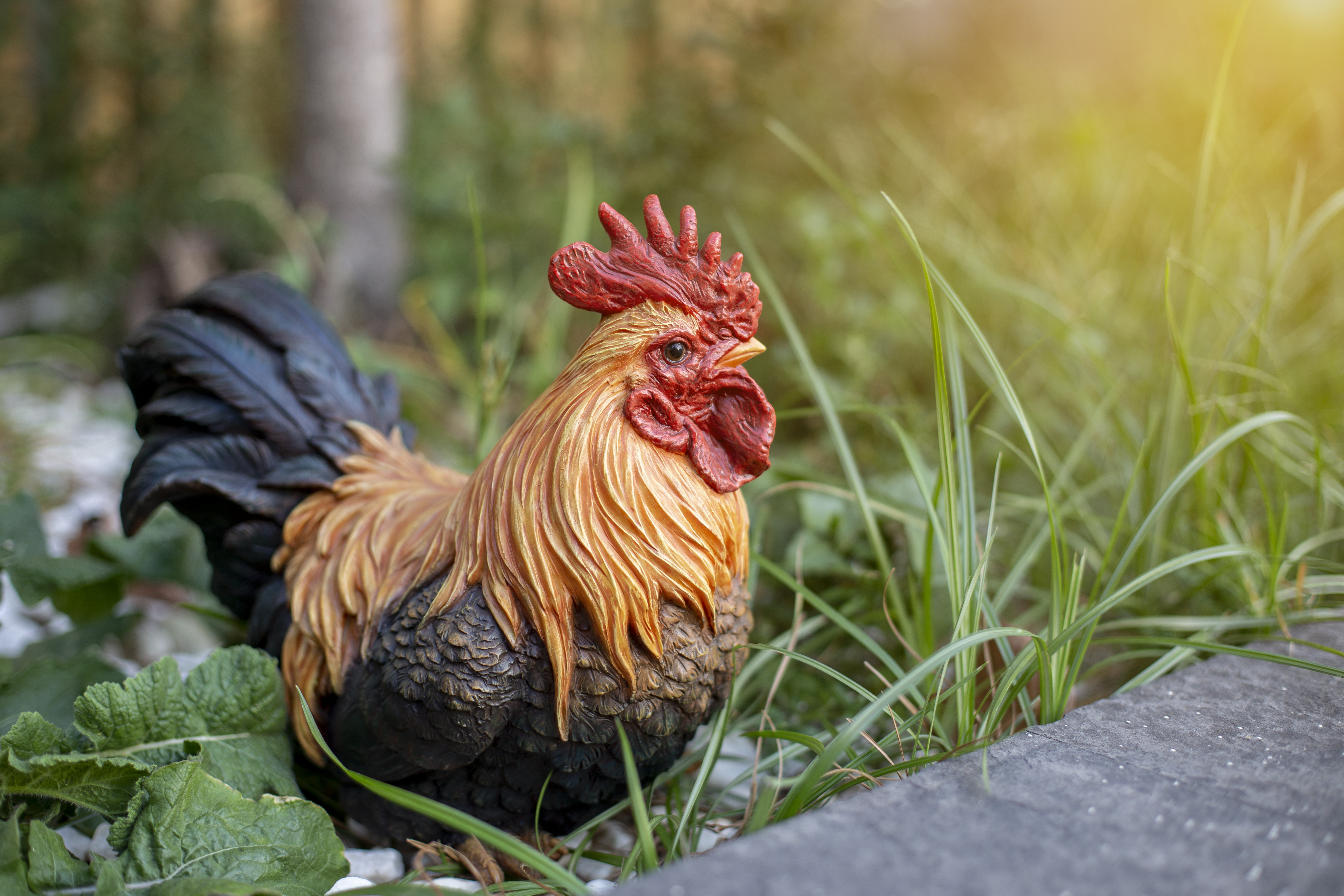 Hi-Line Gift Statue de coq accroupi et Commentaires Wayfair