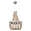 Lustre empire à 3 lumières avec accents en fer forgé Tam Miami