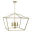 Luminaire suspendu 4 lumières Heidrun-91030176