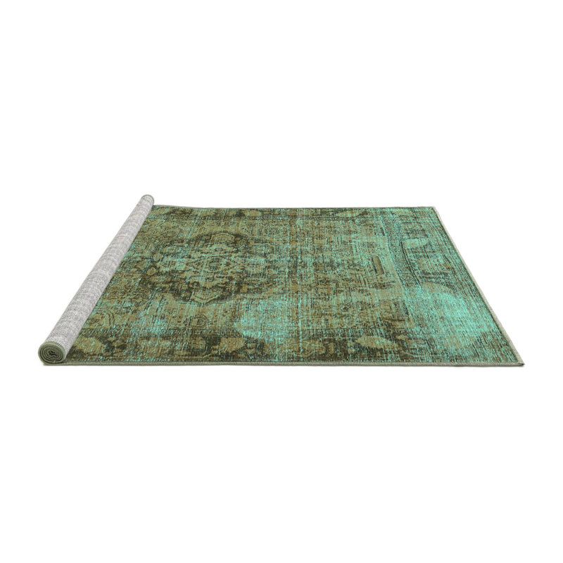 Lyrick Performance Oriental Indoor Rug, Square 4'