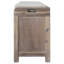 Banc de rangement pour hall d'entrée avec panier amovible et 2 tiroirs Khalin-256415580