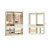 Freestanding Closet System With Shoe Racks & Hanging Rods-1179993793