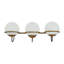 Meuble-lavabo mural moderne 24 po 3 lumières Alba-95320010